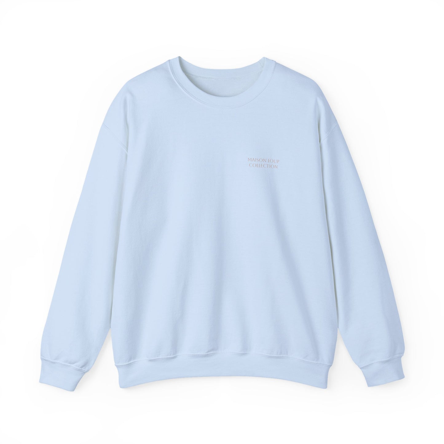 Crewneck Sweatshirt with Caramel Logo
