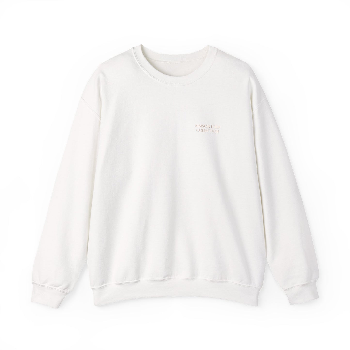 Crewneck Sweatshirt with Caramel Logo