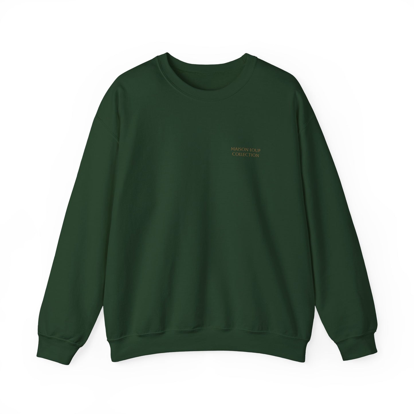 Crewneck Sweatshirt with Caramel Logo